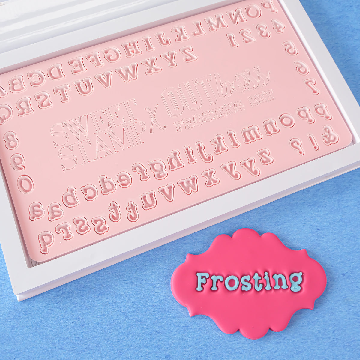 Uppercase Letters Silicone Mold - Annettes Cake Supplies