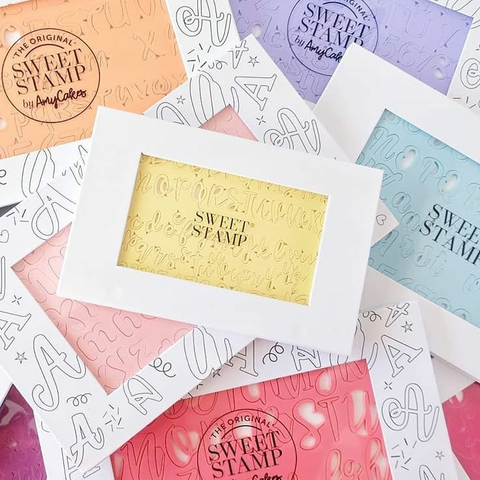 Letter Sets for stamping soft materials