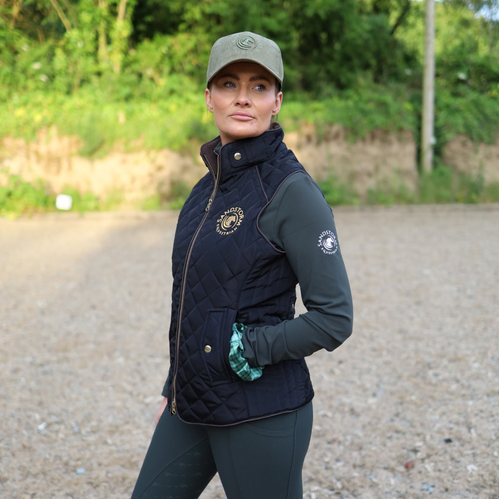 Sandstorm Equestrian - Performance Sport Base Layer - Hunter Green