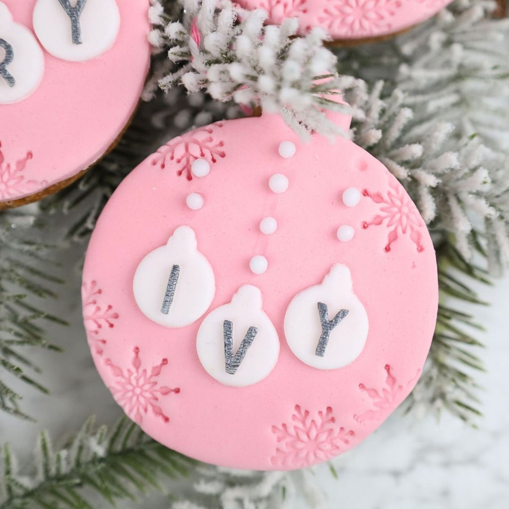 Jingle Baubles Set - Small Letter Set